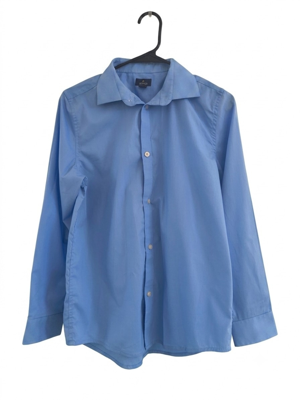 Size L 14-16H) For Children Size L Stafford Light Blue Button-Down Shirt